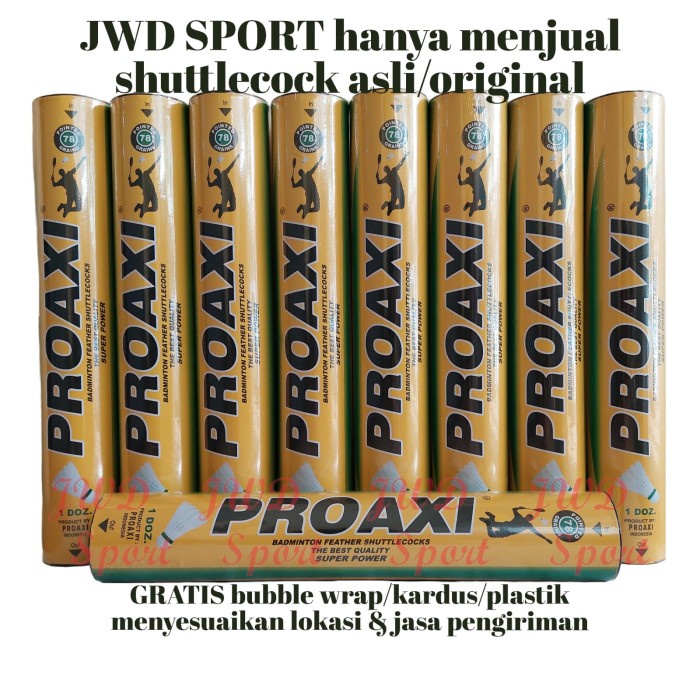 Shuttlecock Proaxi Badminton Shuttlecock