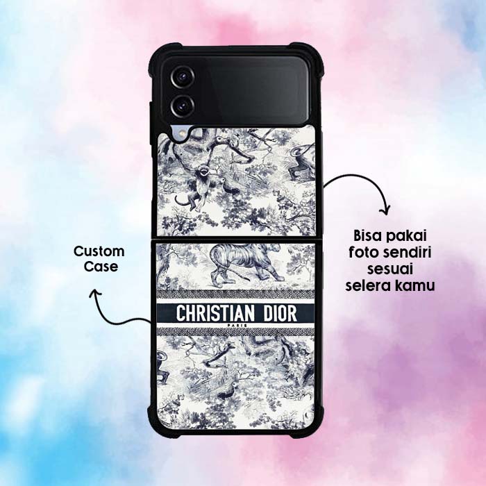Jual Case Custom Chris tian dior bag CTC0130 Samsung Galaxy Z Flip 3