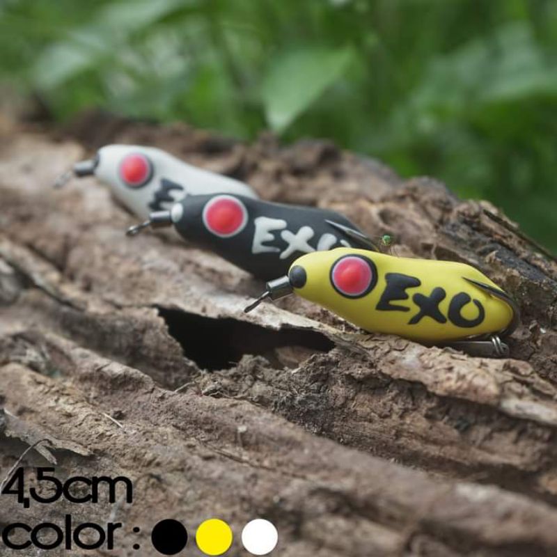 soft frog umpan mancing gabus