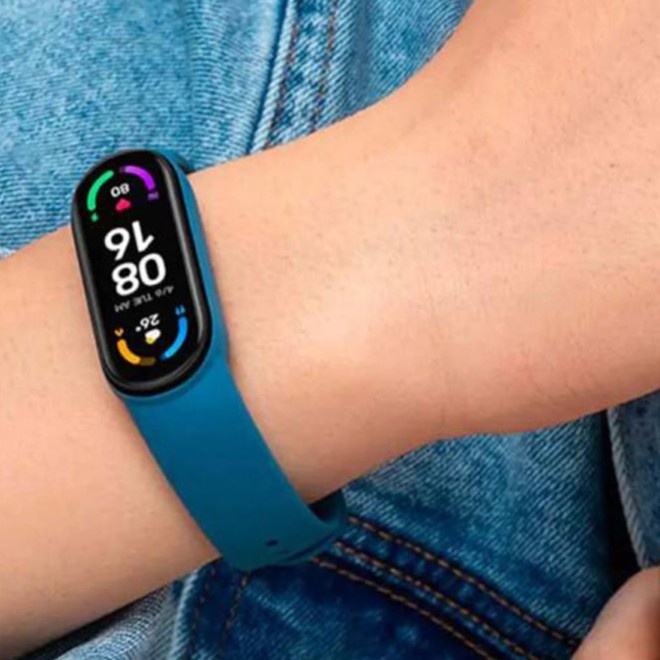 Strap Xiaomi Mi band 5/6 Polos untuk miband