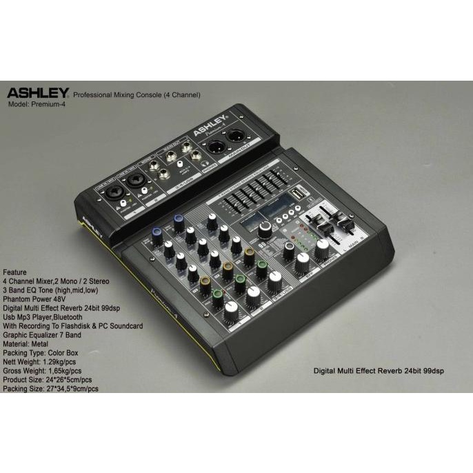 MIXER ASHLEY PREMIUM 4 PREMIUM4 ORIGINAL