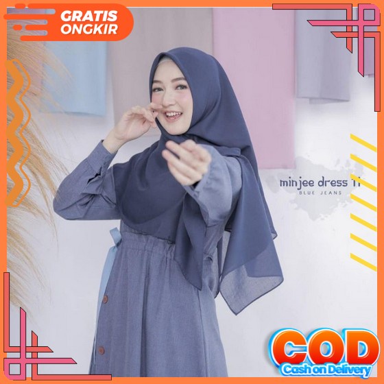 Gamis Syari Wanita Dewasa 2022 Viral Kekinian Model Terbaru Abaya Arabian Warna Hitam Mewah Elegan K