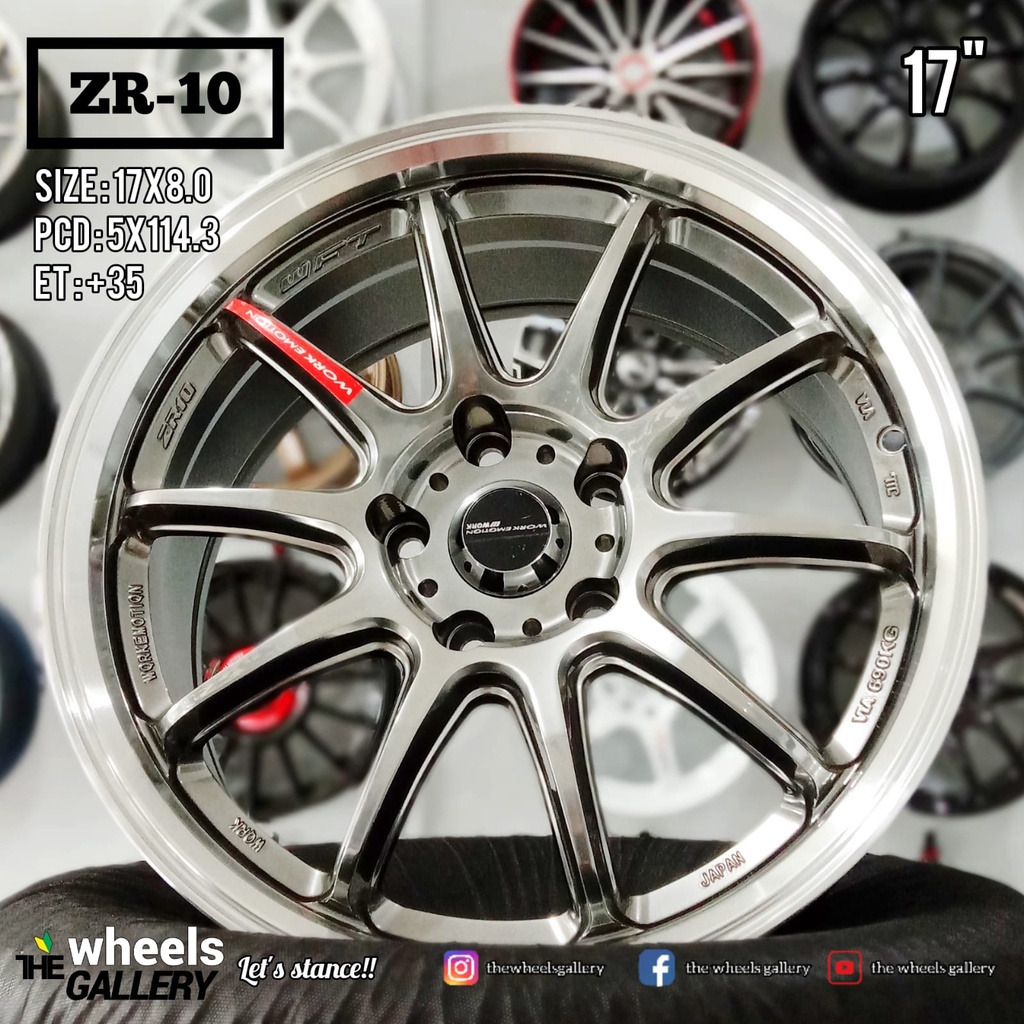 Velg JF Luxury ZR10 17" 5x114.3 By JF Luxury