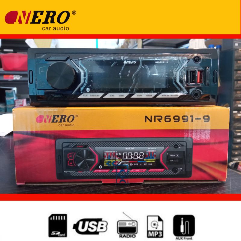 Head Unit Tape Mobil Nero NR6991-9 MP3-USB-BLUETOOTH
