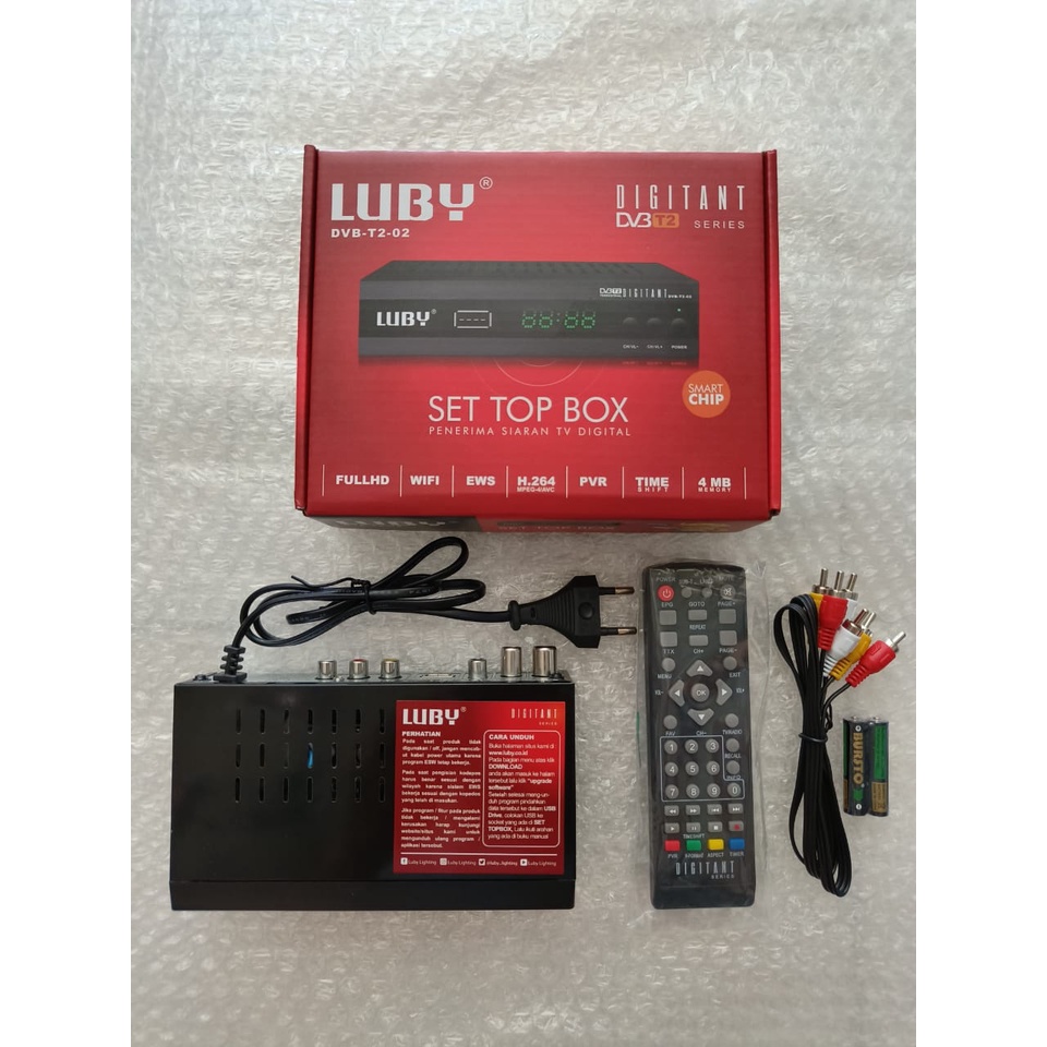 Set Top Box LUBY DVBT2/C Receiver TV STB Digital DVB T2-02