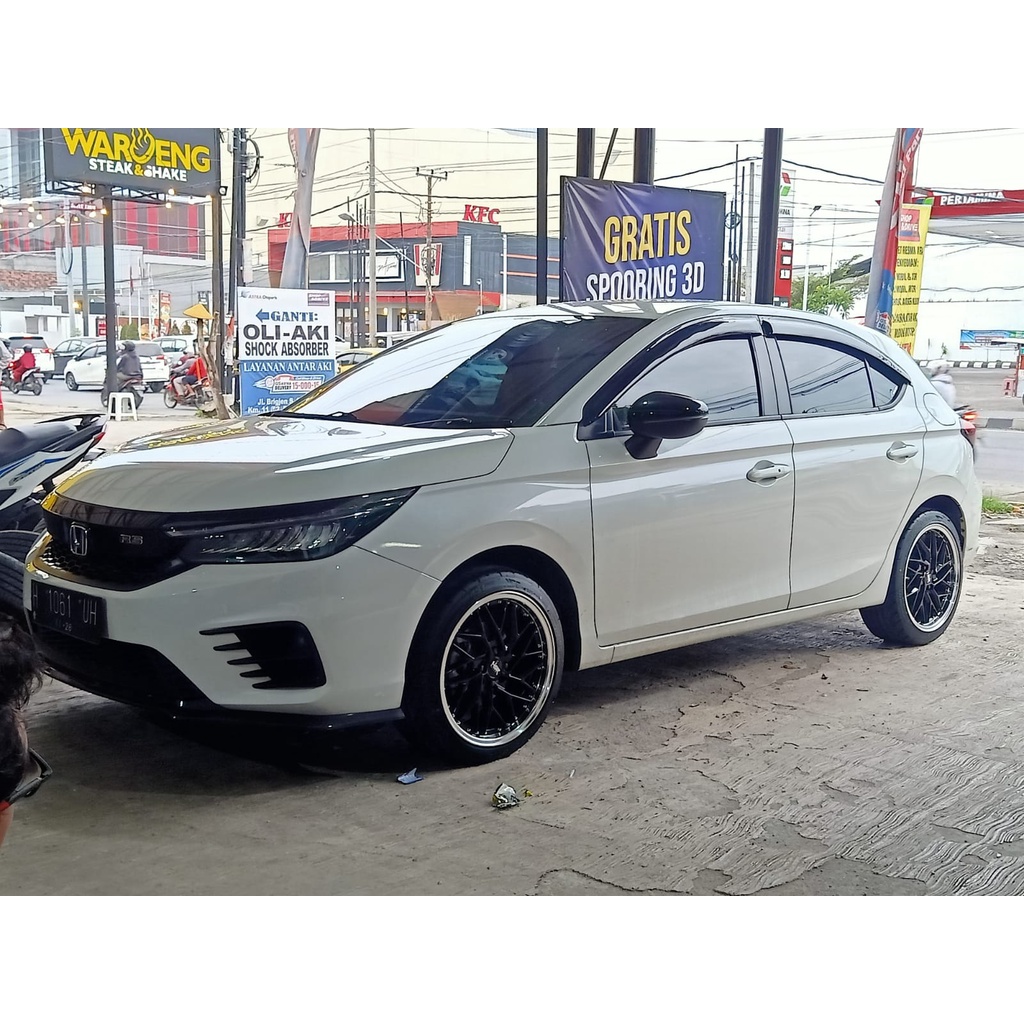 modifikasi velg mobil honda city pakai velg hsr ring 17 tipe sepulu free ongkir