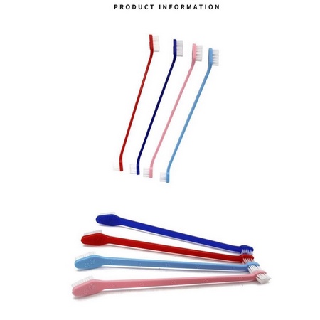 Sikat pasta Gigi Anjing Kucing Musang Pet Toothbrush Halus