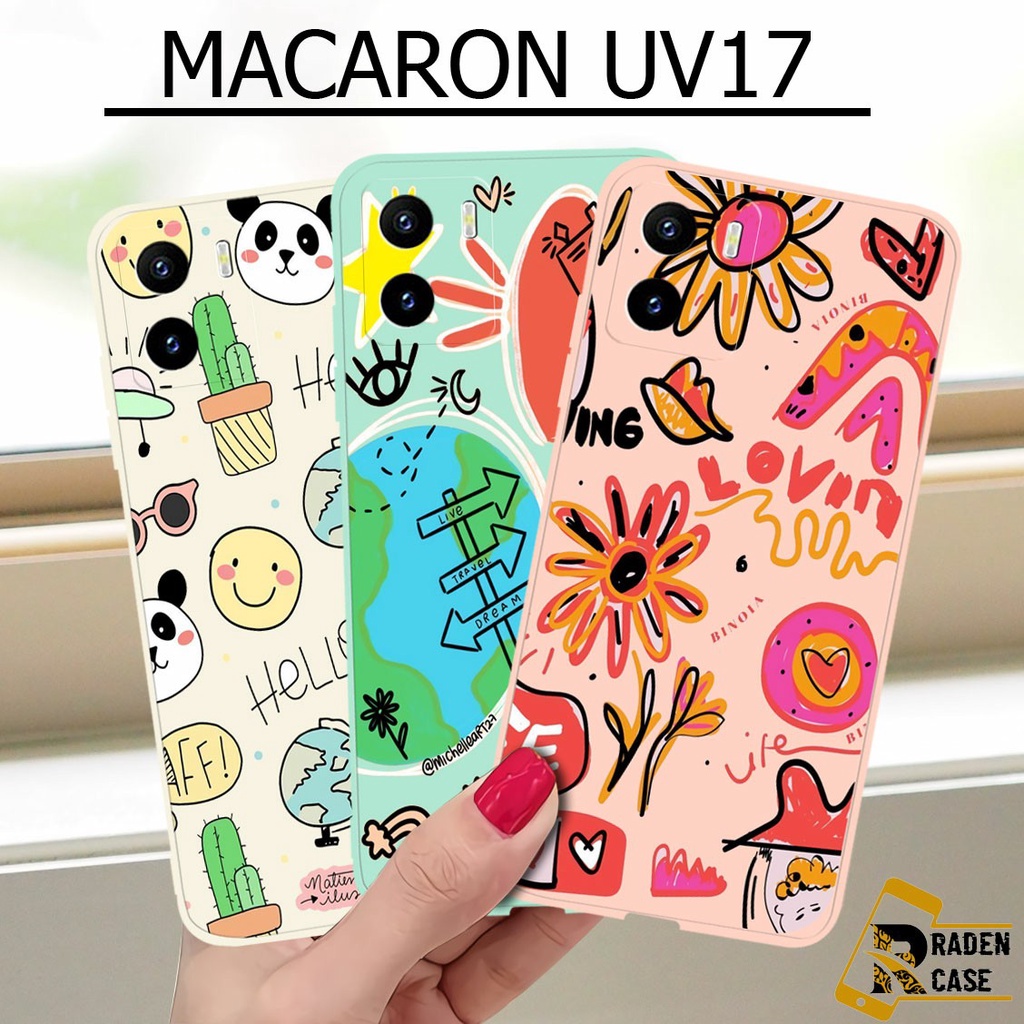 (UV17) Case Softcase Macaron Samsung A52/A52s/A52 5g CASING Samsung A52 KESING Samsung ALL TIPE