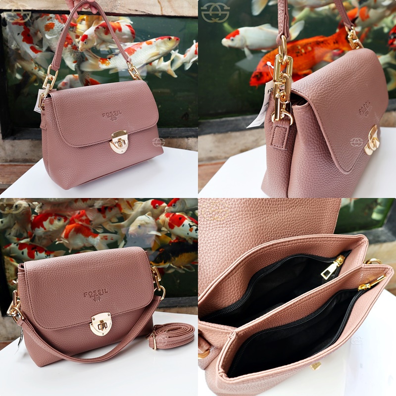 Tas Selempang 2 fungsi Handbag dan slingbag Papirut Kunci Putar Import 01-6823