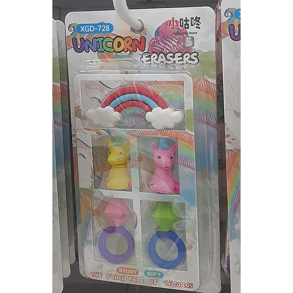 

ERASER PENGHAPUS PENSIL KARAKTER UNICORN 8951621