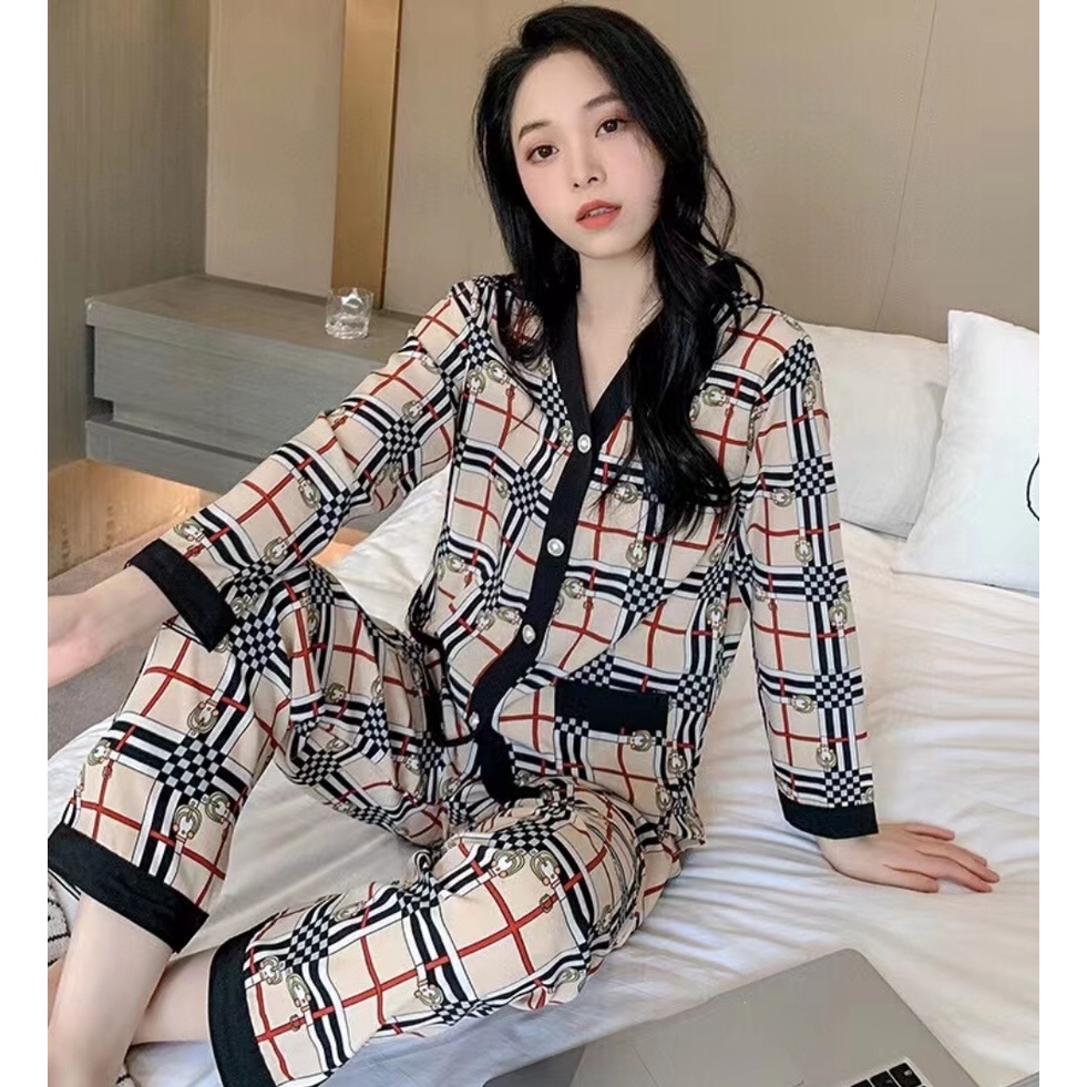 PIYAMA SATIN WANITA IMPORT BAJU TIDUR SATIN CP PP MURAH KEKINIAN