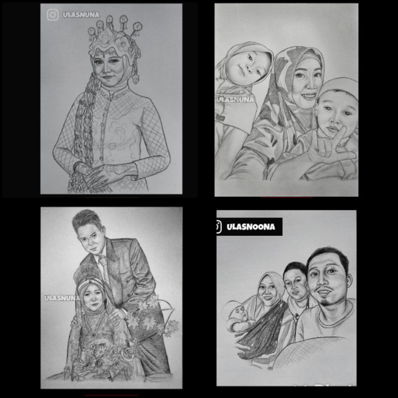 

Sketsa Wajah Lukis Pensil 4R, 5R, 8R
