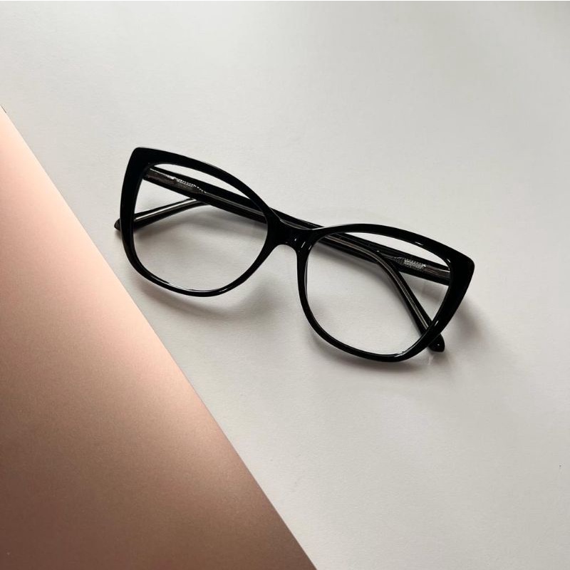 kacamata semicateye lensa hoya kombinasi