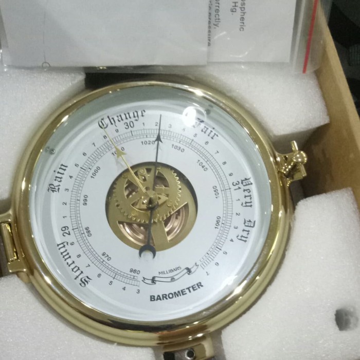 Kompas Barometer Barometer 6 Inchi Aneroid Barometer