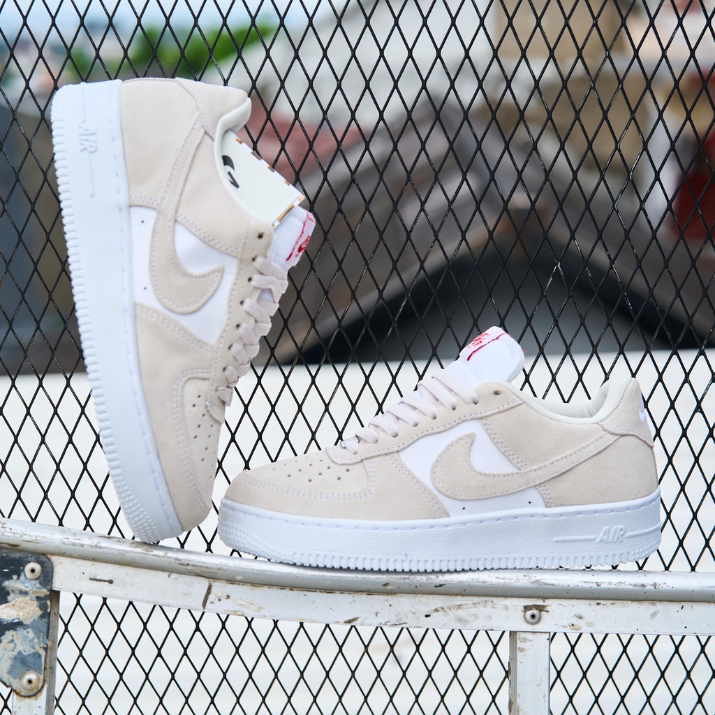 SERIES NK AF 1 CREAM WHITE SUEDE (LIVE)