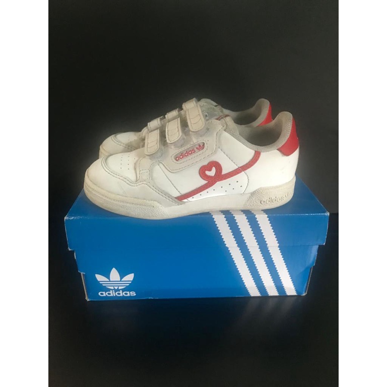 Sepatu Adidas Kids Continental Ori ukuran 26,5