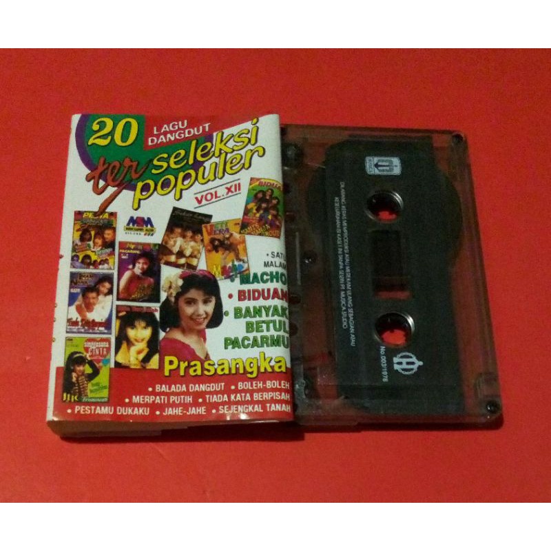 kaset pita 20 LAGU DANGDUT terseleksi populer