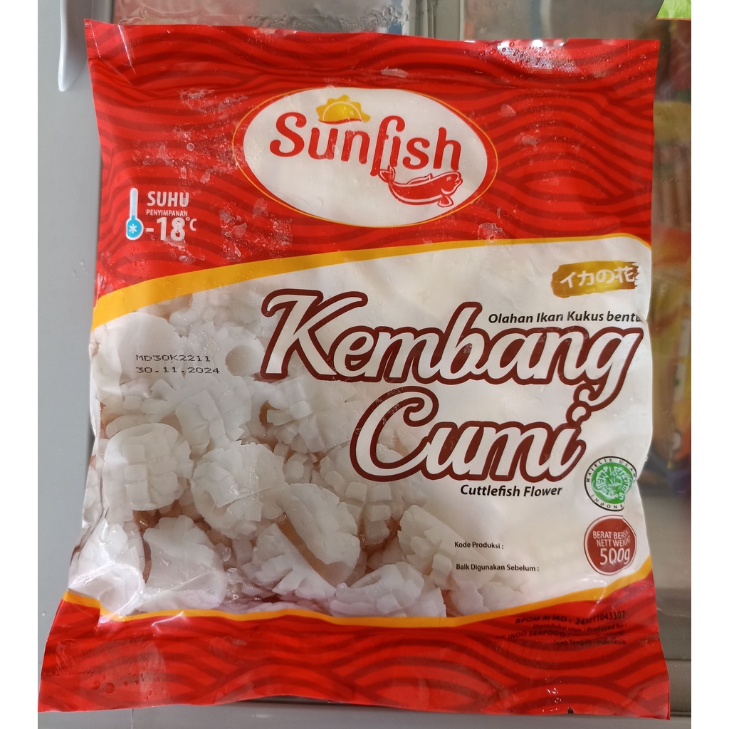 

Sunfish Kembang Cumi 500 gr