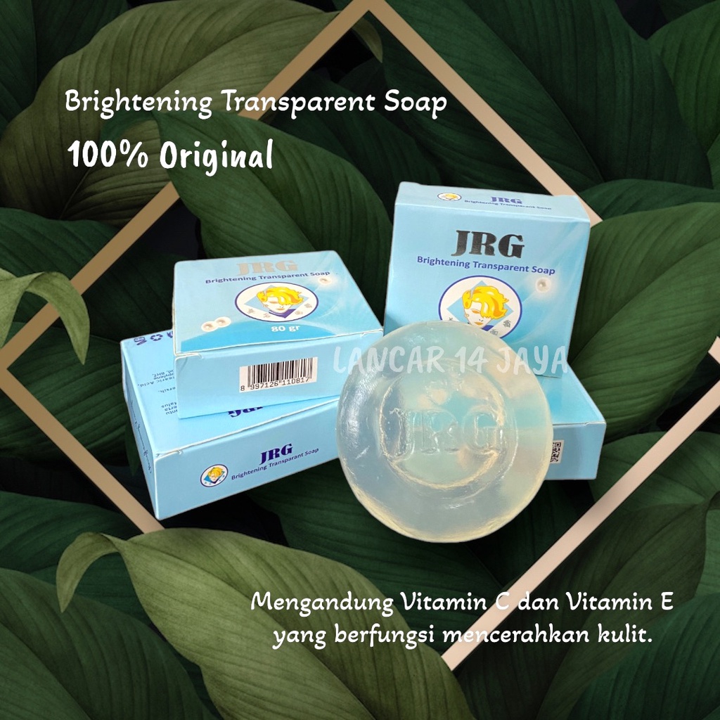 SABUN JRG WHITENING DAN TONER WHITENING L14J