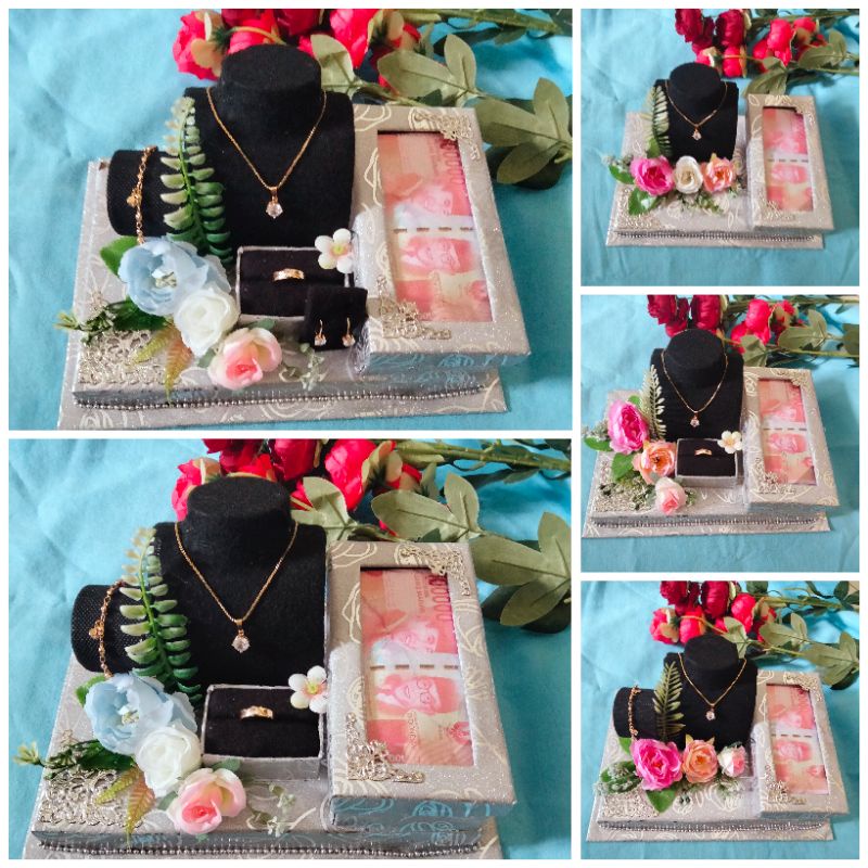 Tempat kotak seserahan pernikahan kado pertunangan ulang tahun tunangan