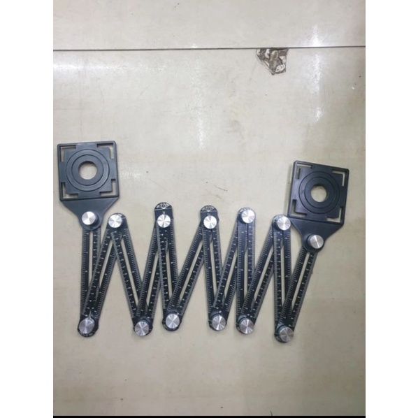 

Penggaris Lipat 12 Sudut Siku Pola Multifungsi Alat Ukur Keramik Luban