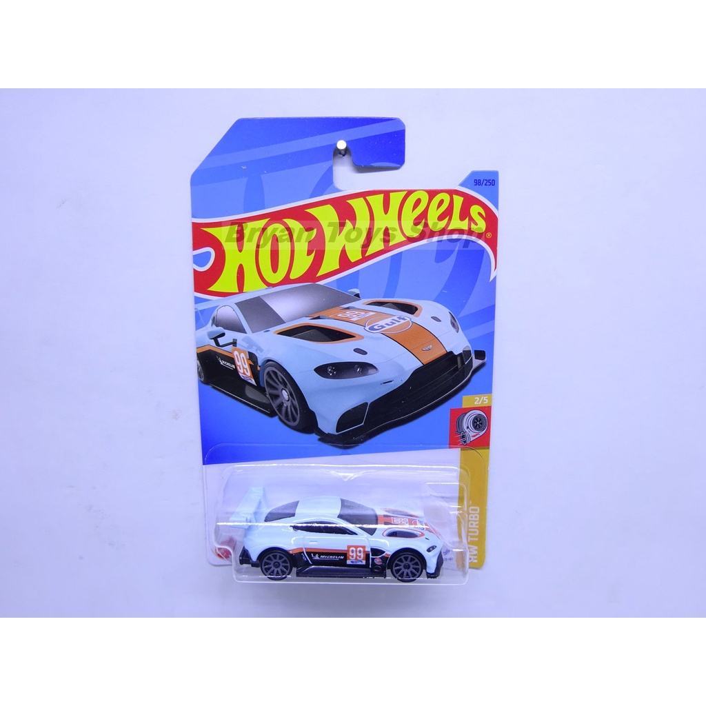 Hot Wheels Aston Martin Vantage GTE Gulf No. 99