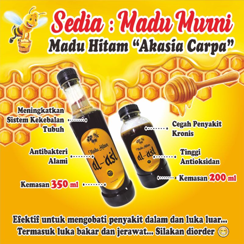 Madu hitam murni/ madu asli