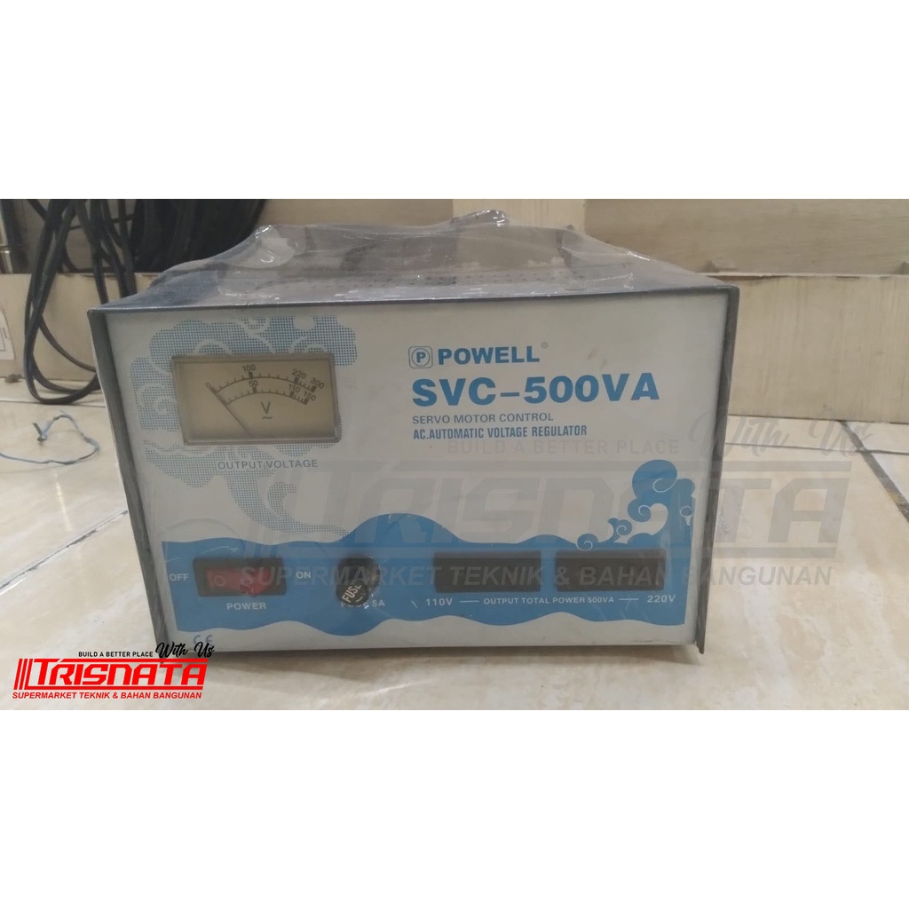 Stabilizer POWELL 500WATT SVC 500VA