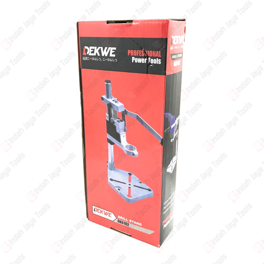 DEKWE DK6102 Drill Stand Dudukan Mesin Bor - Pegangan Mesin Bor Duduk