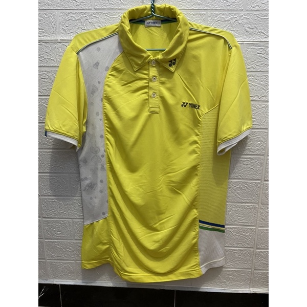 Baju Kerah Yonex Warna Kuning (PL)