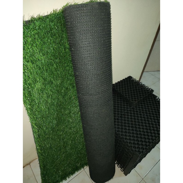 rumput sintetis 1 roll ukuran 3m x 2m (6m²)
