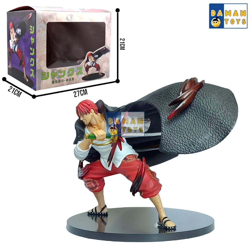 Action Figure One Piece Akakami No Shanks Fighting Pose Luffy Nami