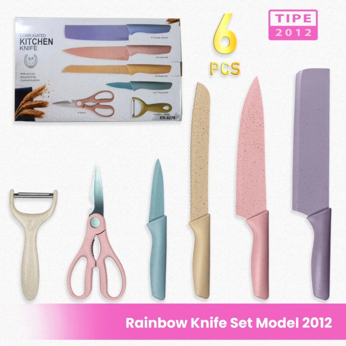 [Pisau Dapur] Gohappy Pisau Set Korea Ceramic Knife Set [Knife]
