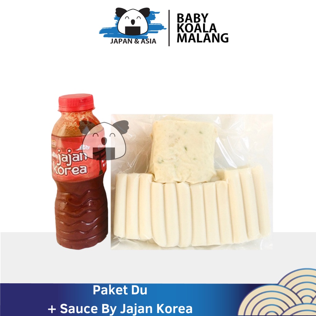 

PAKET DU 600 g Halal | Toppoki, Odeng & Saus;;;