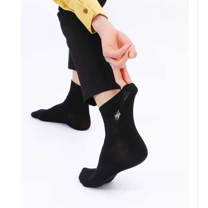 Pier Polo Kaus Kaki Anti Bakterial Pierpolo Socks Premium Kaos Kaki Kantor 5007