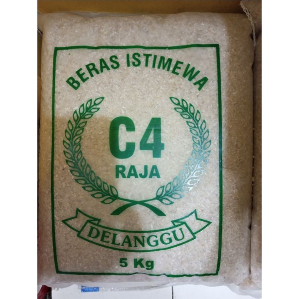 

Beras Istimewa C4 Hijau Raja Delanggu 5 kg