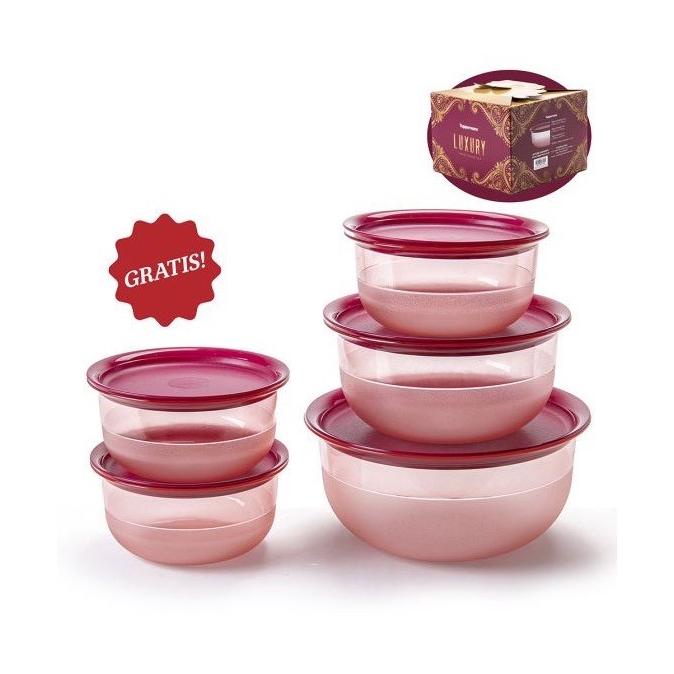 Tupperware luxury table collection set mangkok set saji Gift box