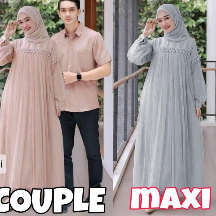 FR.14Ja23a ◦ XVC - MAXI NURAINI / COUPLE NURAINI / Maxi Zoya / Maxi Wanita / Gamis Wanita / Maxi Mik