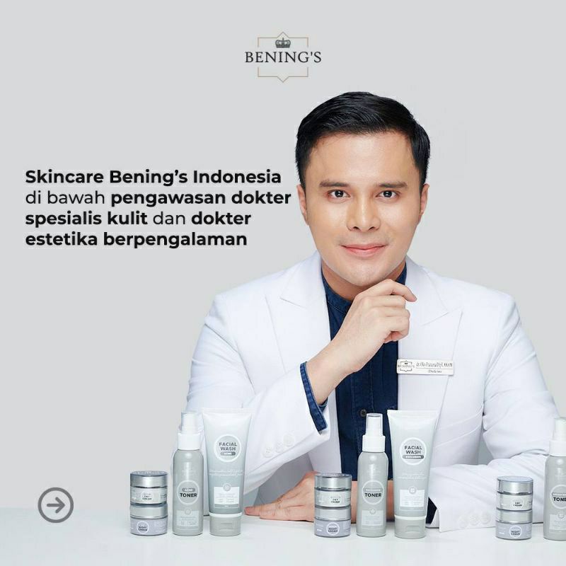 BENINGS SKINCARE BY DR.OKKY PAKET WAJAH BENINGS PEMUTIH BENING