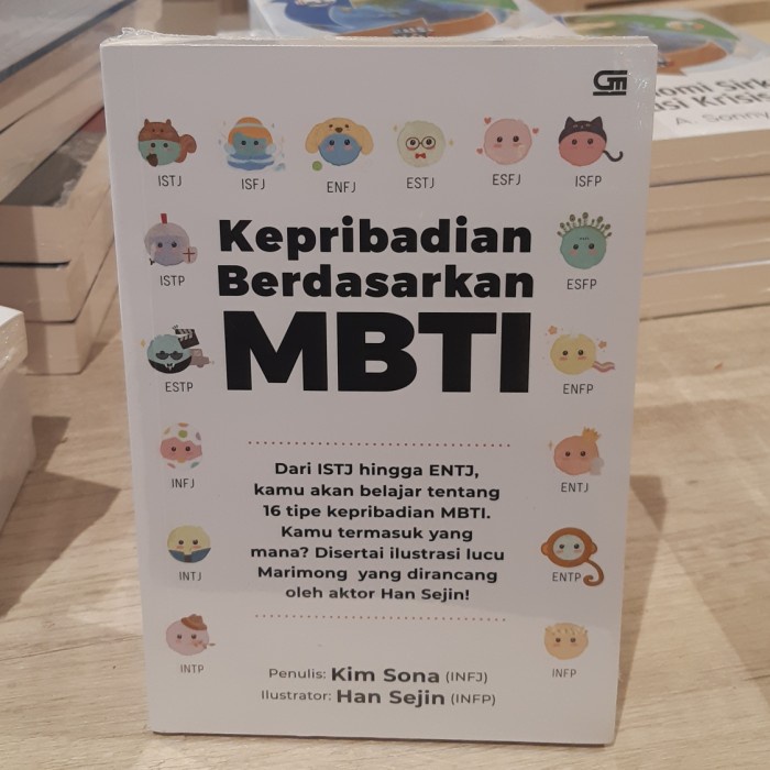 

Buku Kepribadian berdasarkan MBTI By Kim Sona Han Sejin