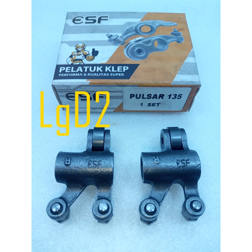 PLATUK KLEP BAJAJ PULSAR 135  / ROCKER ARM BAJAJ PULSAR 135 / VALVE ROCKER  BAJAJ PULSAR 135  Merk E
