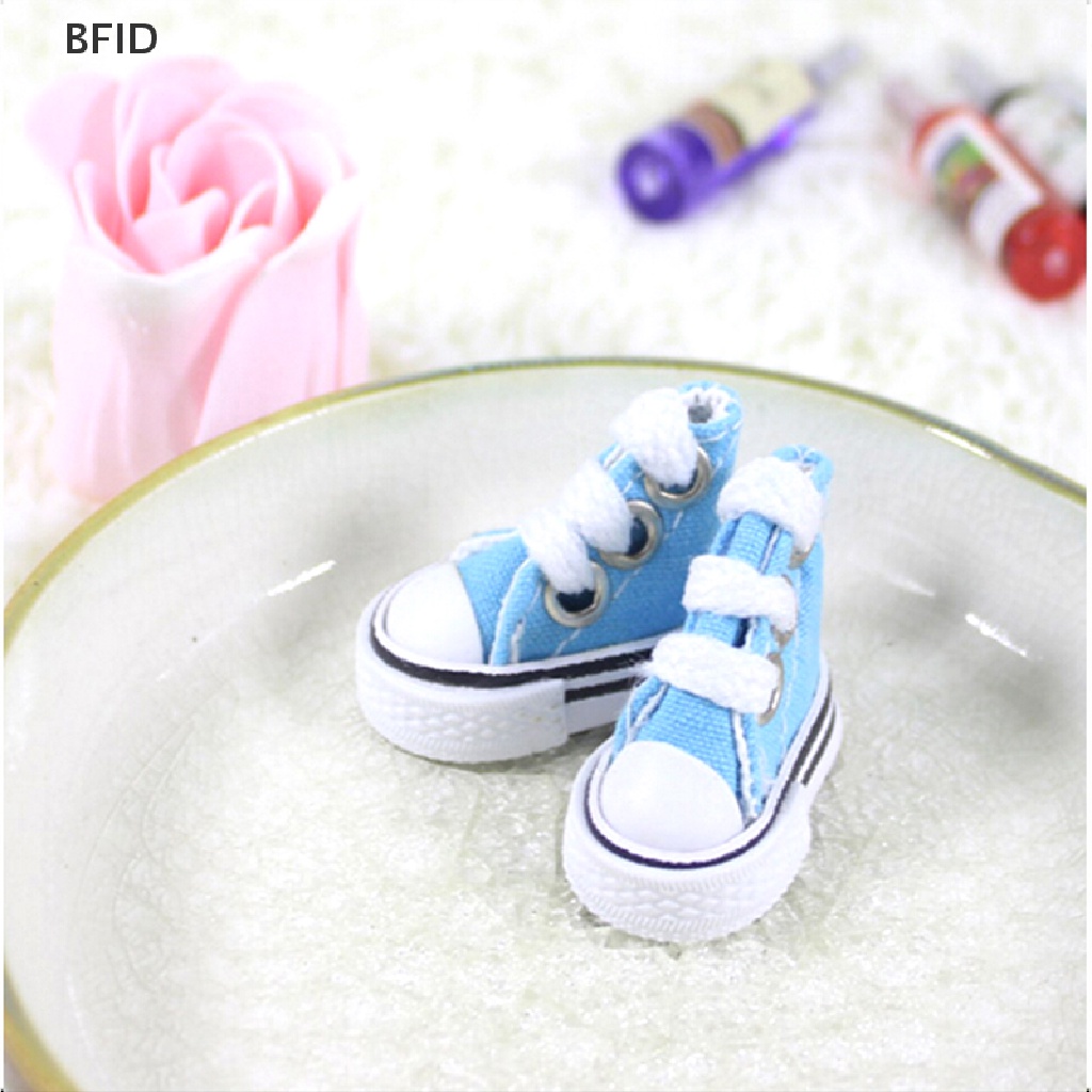 [BFID] Sepatu Boneka 5cm Sepatu Mainan Denim Kanvas1/6 Bjd Untuk Sneackers Boneka Rusia Sepatu Boneka 5cm Sepatu Sneakers Denim Untuk Boneka Bjd, Sepatu Mainan Mini Kanvas Denim Fashion1Per6 Bjd Untuk Boneka  5