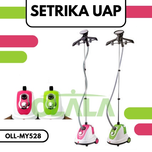 Steam Iron Mesin Setrika Pakaian Uap 2 in 1 TM-MY528