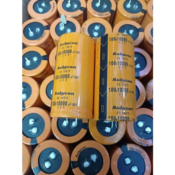 ELCO 10000uf 100volt Rubycon ORANGE USR