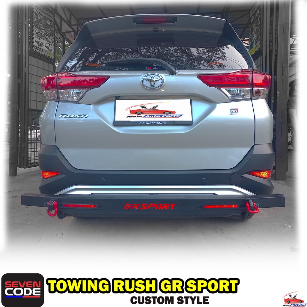 PENGAMAN BUMPER BELAKANG RUSH GR SPORT / TOWING RUSH GR SPORT 2018UP