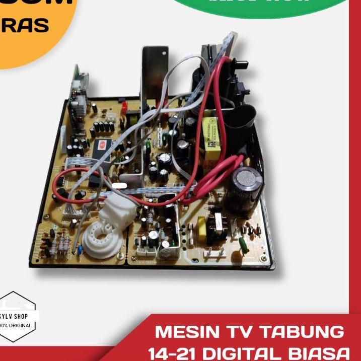 LIA196 Mesin TV tabung digital/analog/tanpa tuner china WCOM TORAS 14INCH  - 21 inch TABUNG free pac