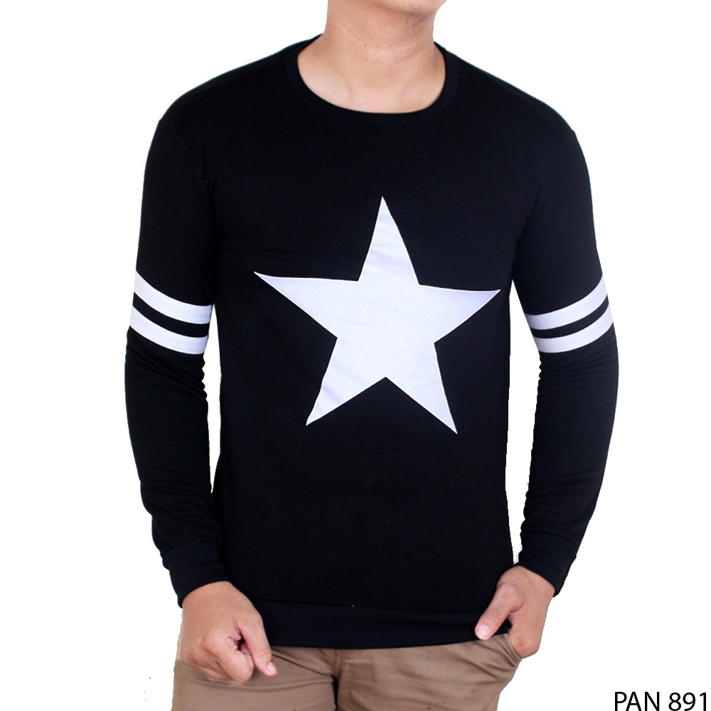 Kaos Tshirts Polos Panjang Terry Abu Muda – PAN 865