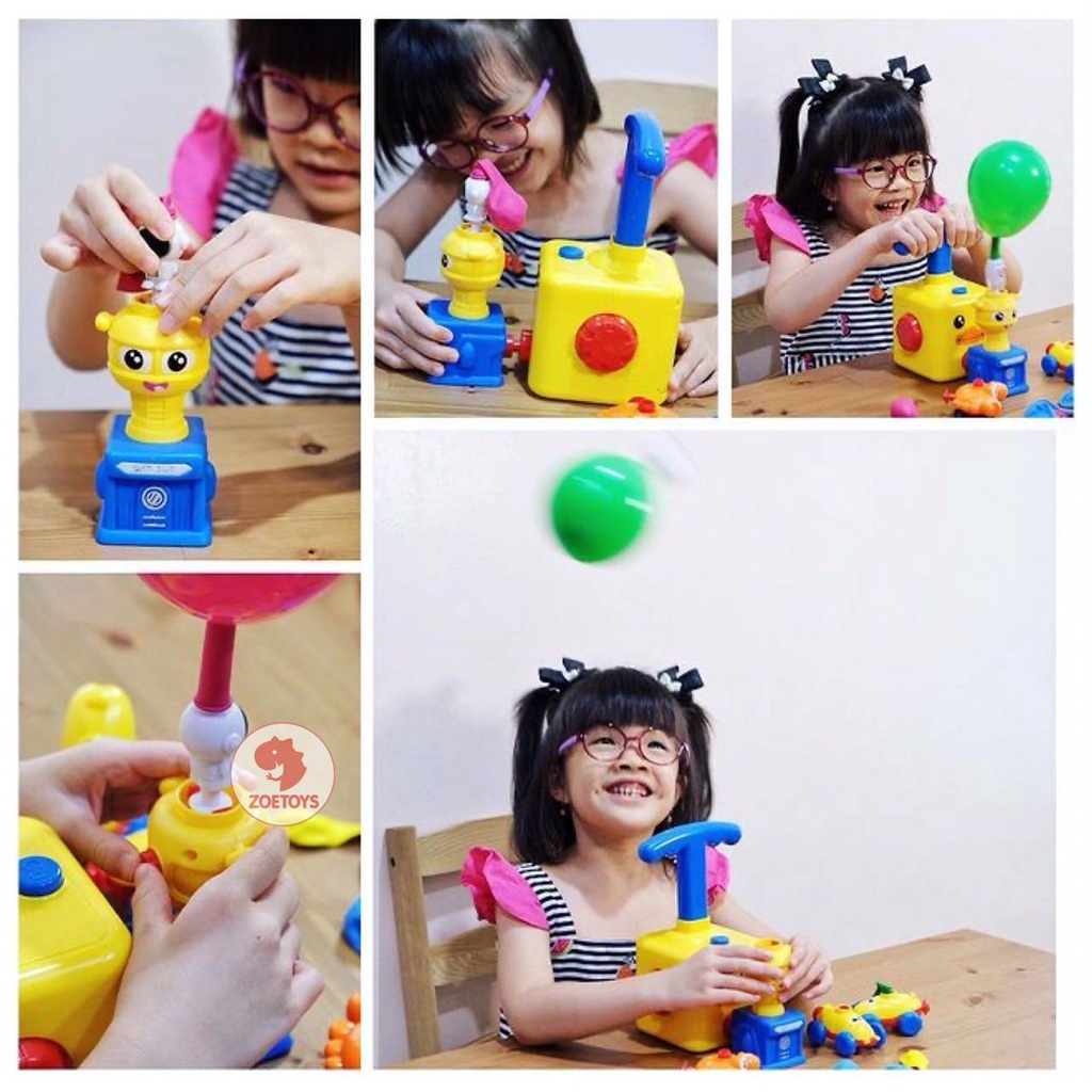 Zoetoys Balloon Launcher | Balon Pompa | Mainan Edukasi Anak | Cari Kado | Cari Kado Natal