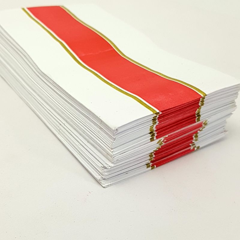 

Angpao Imlek Polos Merah/Putih