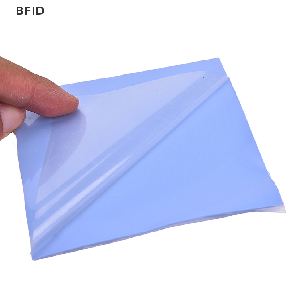 [BFID] Heatsink CPU GPU Biru Pendingin Thermal Conductive Silicone Pad100mmx100mmx0.5mm [ID]